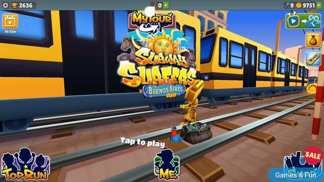 Unlocking Boombot in Subway Surfers Full Screen 1080P смотреть онлайн