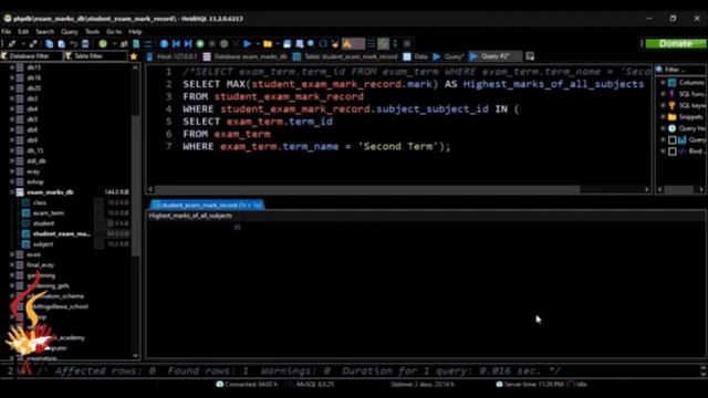 DBMS Question Session Task No 21 | 1st Year | Semester 01 | Java Institute | Zahara Rasheeda смотреть онлайн