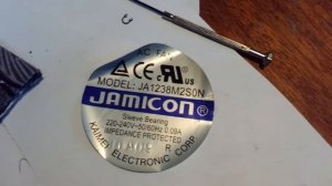 Как разобрать вентилятор на 220 вольт Jamicon JA1238M2SON и смазать
