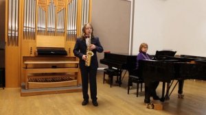 Альт саксофон. "Листок из Альбома" В.Цыбин