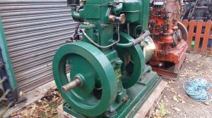 Lister "Start-o-matic" Generator Cold Start Up Diesel