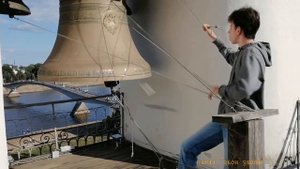 Даниил Околович колокольный звон на Софийской звоннице, Великий Новгород
