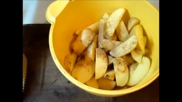 КАРТОШКА ПО-ДЕРЕВЕНСКИ В ДУХОВКЕ