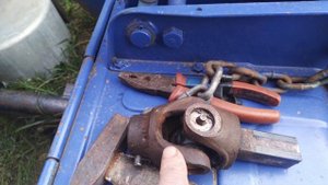 Ремонт кардана фрезы.