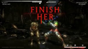 Mortal Kombat XL - All Fatalities & X-Rays on Human D'Vorah Costume Mod 4K Ultra HD Gameplay Mods