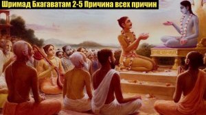 Шримад Бхагаватам 2-5 Причина всех причин.