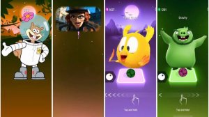 Sponge Bob 🆚 Madagascar 🆚 Where's Chicky? 🆚 Angry Birds 🎶 Who Is Best?