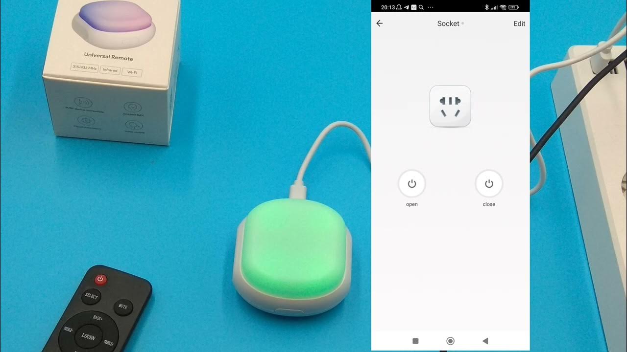 Умный пульт ДУ Tuya Smart Wifi заменит все пульты в доме смотреть онлайн