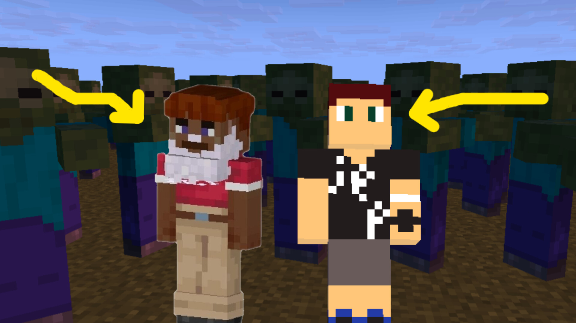 Jep и Майкл выживают среди опасных мутантов