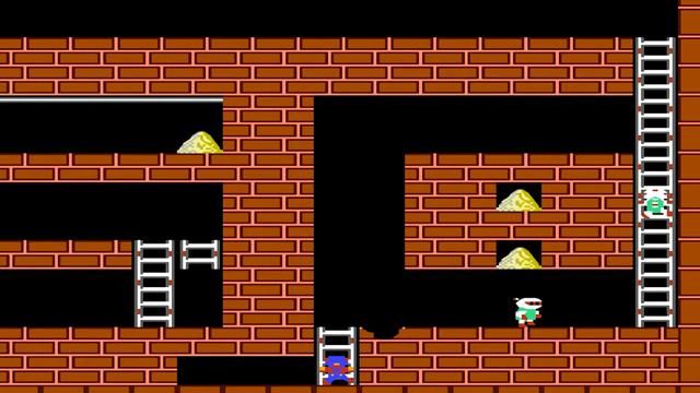 Игры на денди фото NES Lode Ranner STAGE-17 Walkthrough (Dendy) Денди Песочный Человек Прохождение 