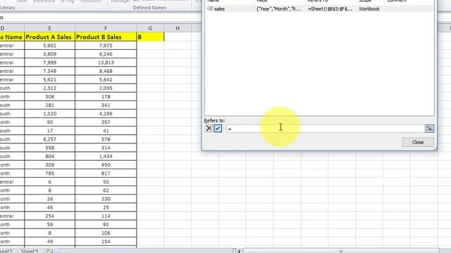 Dynamic Range for a Pivot Table  | Use Offset Functions । Dashboard In Excel with Pivot Table