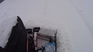 Трактор МТЗ и снова чистка снега.