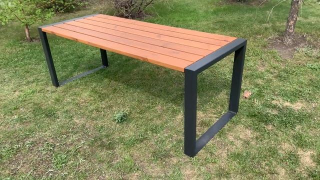 Стол садово-парковый «Forest» 2000 из термососны смотреть онлайн