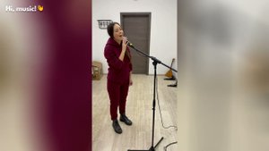 Валерия Колосова - урок вокала.