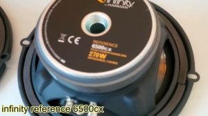 Infinity reference 6500cx vs infinity kappa 65.7sc