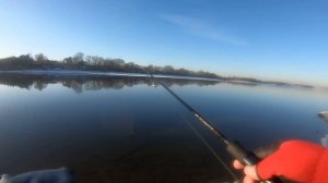 Судак в декабре . Зимний спиннинг