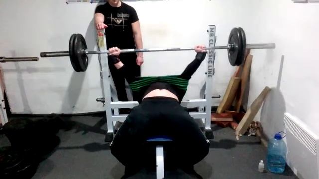 народный жим 90кг на 85 раз (ЭЛИТА) смотреть онлайн