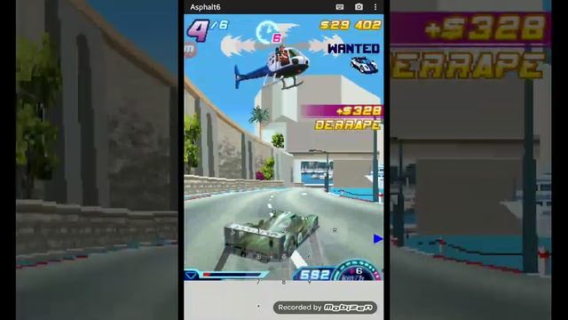 asphalt 6 adrenaline (java) - gameplay (k800i version) смотреть онлайн