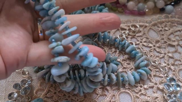 1499.Натуральные камни.Ларимар. смотреть онлайн