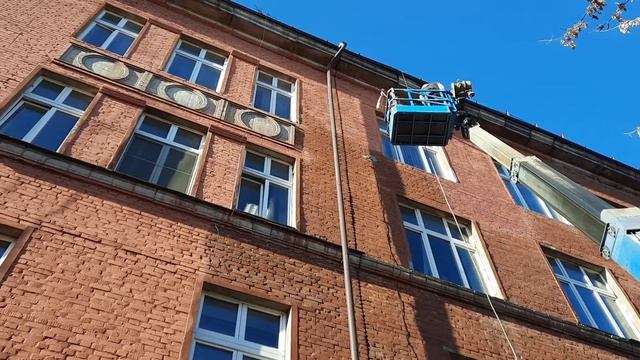 Покраска фасада HYVST spt 690 смотреть онлайн