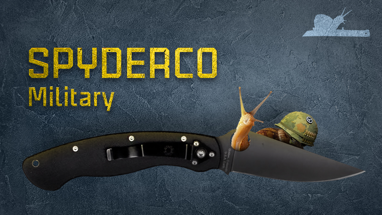 Миля, ну кто её не знает? - Spyderco Military