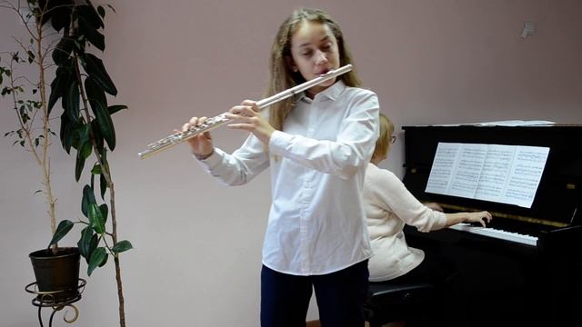 Котвицкая Елизавета, 12 лет, 6 класс. И. Ванхаль. Анданте смотреть онлайн