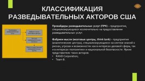 История частной разведки