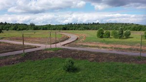 Коттеджный поселок "Orlino Park".
Вид территории с высоты птичьего полета