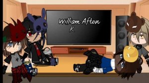 The 4 Tormentors react to the Afton family (2/3) | Read desc| Moon Slay | My AU |