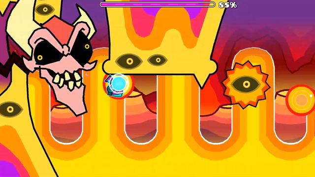 Geometry Dash - Magma Bound - ЛАВОВЫЙ ДИСКАЧ (ПЕРЕЗАЛИВ) смотреть онлайн