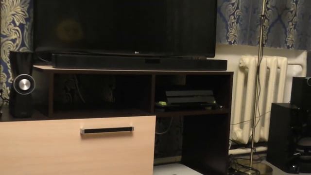 PANASONIC SA-VK825D и саундбар LG-SL5Y.