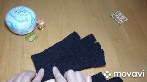 Вязание. МУЖСКИЕ МИТЕНКИ спицами ... Готовая работа января, 2021 // Краткий обзор //19 января 2021г