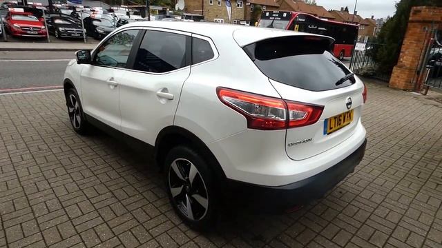 Nissan Qashqai 2016 white смотреть онлайн