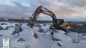 Работа крашера от ЗАВОДА КОВШЕЙ. Предлагаем крашеры на подшипниках. Смазка-раз в полгода или раз в 2