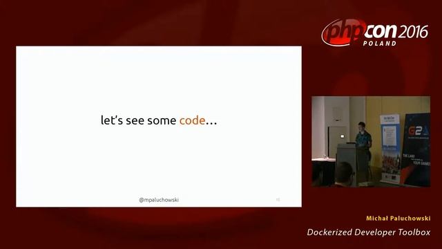 Michał Paluchowski: Dockerized Developer Toolbox