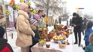 В Бердске отгуляли Масленицу