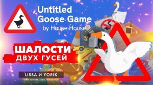 UNTITLED GOOSE GAME - ШАЛОСТИ ДВУХ ГУСЕЙ