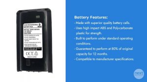Kenwood KNB-29N Battery