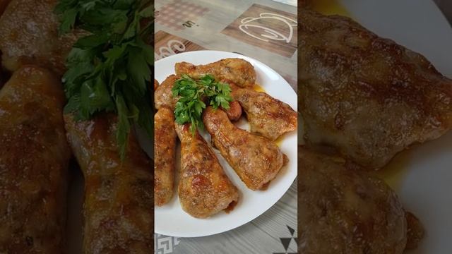 Фаршированные куриные ножки!!! #еда #рецепты #цыганочканакухне