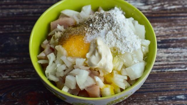 Жабки из куриного филе
