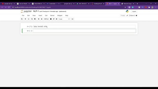 How to install NLTK | How to install NLP Python | Python NLP tutorials in Telugu смотреть онлайн