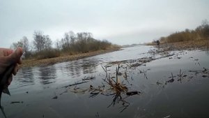 Боковой кивок + безмотылка (летняя мормышка). Крупная плотва весной, лучшие поклевки. Часть 2.