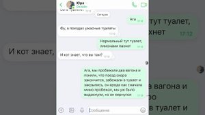 В МОЁМ ПОЕЗДЕ CARTOON CAT! (2 часть переписки)
