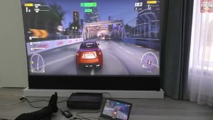 ✅ВЫКИНУЛ СВОЙ ТВ! ЛАЗЕРНЫЙ 4K ПРОЕКТОР для ИГР и КИНО CHANGHONG B7U PRO