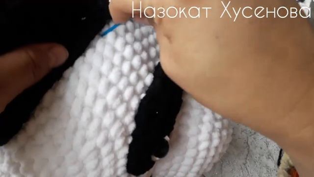 как связать Панду крючком авторская робота (бесплатный мк 3 часть ) смотреть онлайн