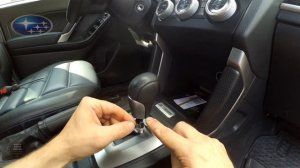 Снять ручку АКПП Subaru Forester 2016-2019 SJ Рестайлинг 2