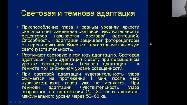 физиология зрения