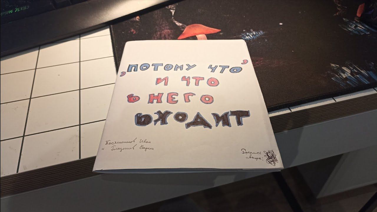 Читаю свою книгу "Потому что и что в него входит" #2 Финал смотреть онлайн