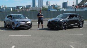 TOYOTA C-HR 1.2 turbo 4WD 2017 и 2019