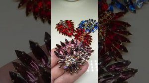 Из моей коллекции. Броши винтаж Чехословакия